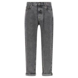 Brunello Cucinelli Greyscale Denim Jeans - NWT